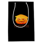 Trumpkin Halloween Classic Medium Cadeauzakje (Voorkant)