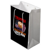 Trumpkin Halloween Classic Medium Cadeauzakje (Voorkant Gekanteld)