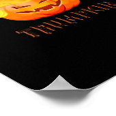 Trumpkin Halloween Classic Poster (Hoek)