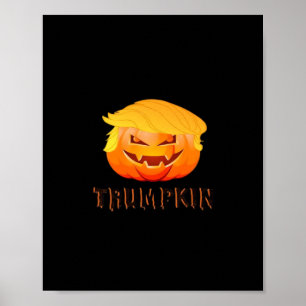 Trumpkin Halloween Classic Poster