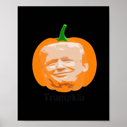 Trumpkin Halloween Classic Poster (Voorkant)