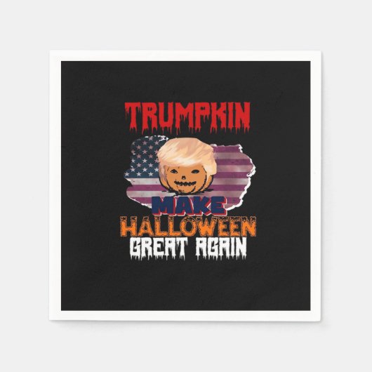 Trumpkin Halloween Classic Servet (Voorkant)