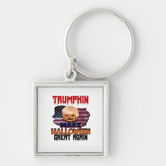 Trumpkin Halloween Classic Sleutelhanger (Voorkant)