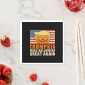 Trumpkin Halloween Funny Classic & Basic Design Servet (Insitu)