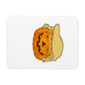 Trumpkin Halloween Funny Classic – Basic Herfst Sl Magneet (Horizontaal)