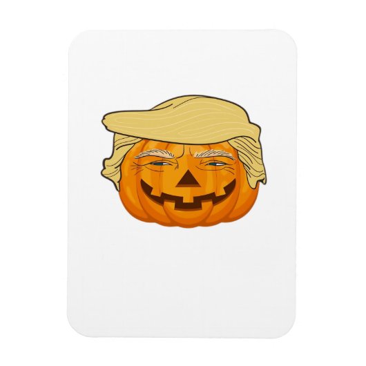 Trumpkin Halloween Funny Classic – Basic Herfst Sl Magneet (Verticaal)