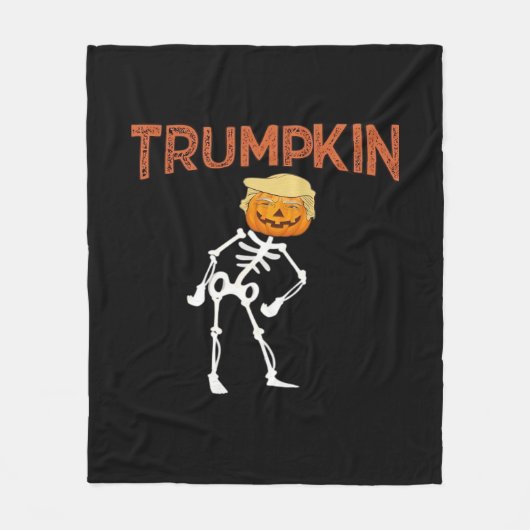 Trumpkin Halloween Funny Classic Fleece Deken (Voorkant)