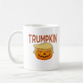 Trumpkin Halloween Funny Classic - Luiaard Masker  Koffiemok (Links)