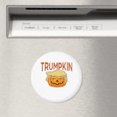 Trumpkin Halloween Funny Classic - Luiaard Masker Magneet (Insitu (Vaatwasser))
