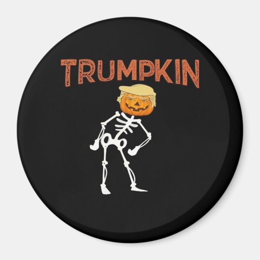 Trumpkin Halloween Funny Classic Magneet (Voorkant)