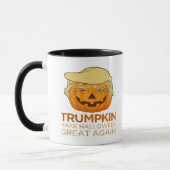 Trumpkin Halloween Funny Classic Mok (Links)
