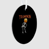 Trumpkin Halloween Funny Classic Ornament (voorkant)