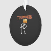 Trumpkin Halloween Funny Classic Ornament (voorkant)