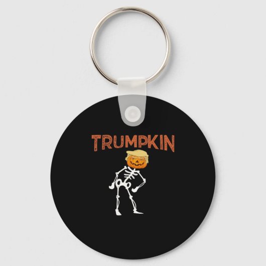 Trumpkin Halloween Funny Classic Sleutelhanger (Voorkant)