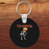 Trumpkin Halloween Funny Classic Sleutelhanger (Voorkant)