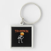 Trumpkin Halloween Funny Classic Sleutelhanger (Voorkant)