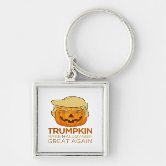 Trumpkin Halloween Funny Classic Sleutelhanger (Voorkant)
