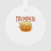 Trumpkin Halloween Funny Classic – Sloth Mask Desi Ornament (voorkant)