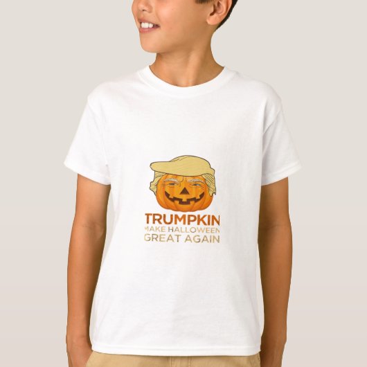 Trumpkin Halloween Funny Classic T-shirt (Voorkant)