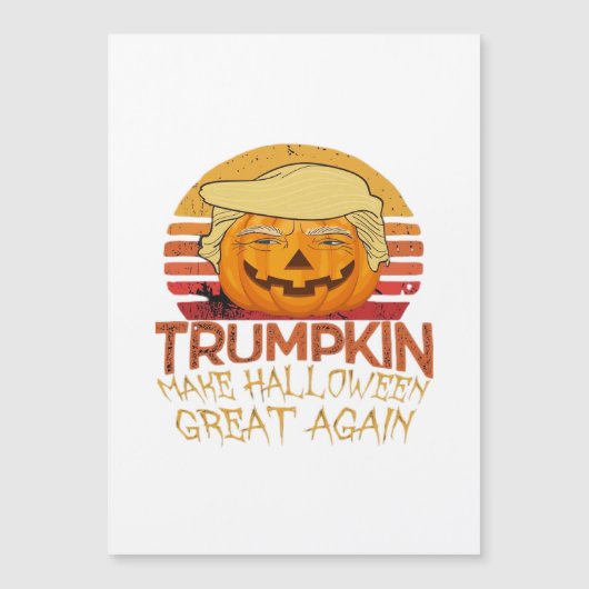 Trumpkin Halloween Grappig Klassiek (Voorkant)