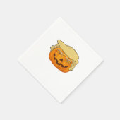 Trumpkin Halloween Grappig Klassiek – Basic Fall S Servet (Hoek)