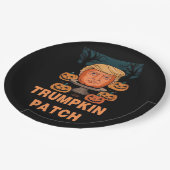 Trumpkin Halloween - Grappige politieke pompoen De Papieren Bordje (Gekanteld)