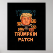 Trumpkin Halloween - Grappige politieke pompoen De Poster (Voorkant)