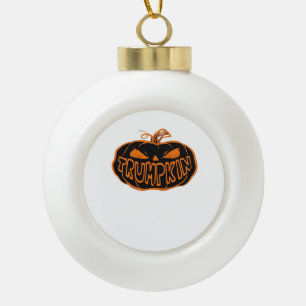 Trumpkin Halloween Keramische Bal Ornament