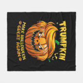 Trumpkin Halloween - Maak Halloween weer geweldig  Fleece Deken (Voorkant (Horizontaal))