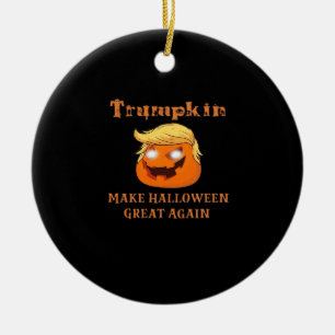 Trumpkin Halloween - Maak Halloween weer geweldig Keramisch Ornament
