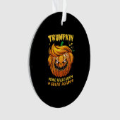 Trumpkin Halloween - Maak Halloween weer geweldig  Ornament (voorkant)