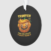 Trumpkin Halloween - Maak Halloween weer geweldig  Ornament (voorkant)