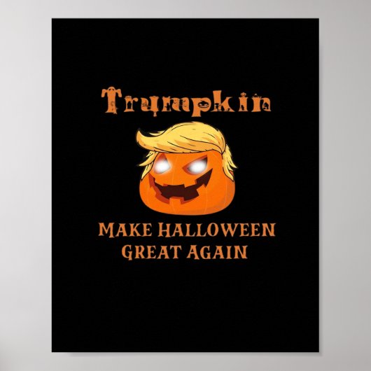 Trumpkin Halloween - Maak Halloween weer geweldig  Poster (Voorkant)
