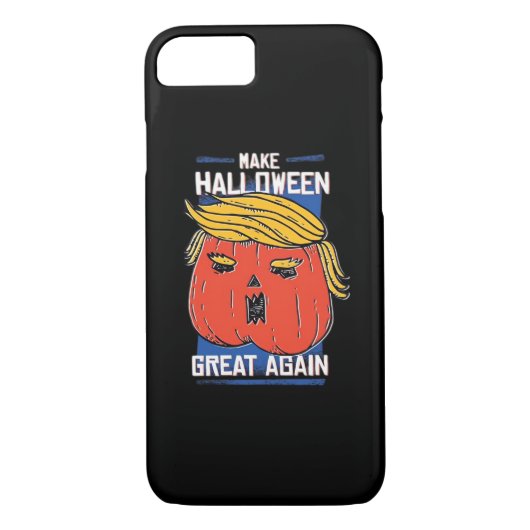 Trumpkin Halloween pompoen Classic Case-Mate iPhone Case (Achterkant)