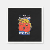 Trumpkin Halloween pompoen Classic Servet (Voorkant)