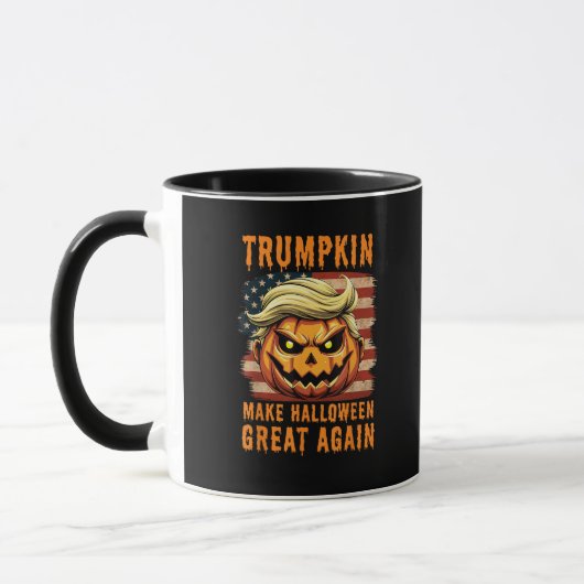 Trumpkin Halloween pompoen maken Halloween Great A Mok (Links)