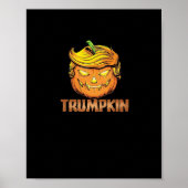Trumpkin - Halloween pompoen Poster (Voorkant)
