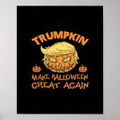 Trumpkin Halloween Pumpkin Poster (Voorkant)