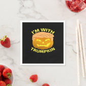 Trumpkin Halloween Pumpkin Servet (Insitu)