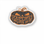 Trumpkin Halloween Sticker (Voorkant)