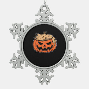 Trumpkin Halloween  Tin Sneeuwvlok Ornament