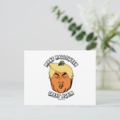 Trumpkin - Halloween weer geweldig maken Briefkaart (Staand voorkant)