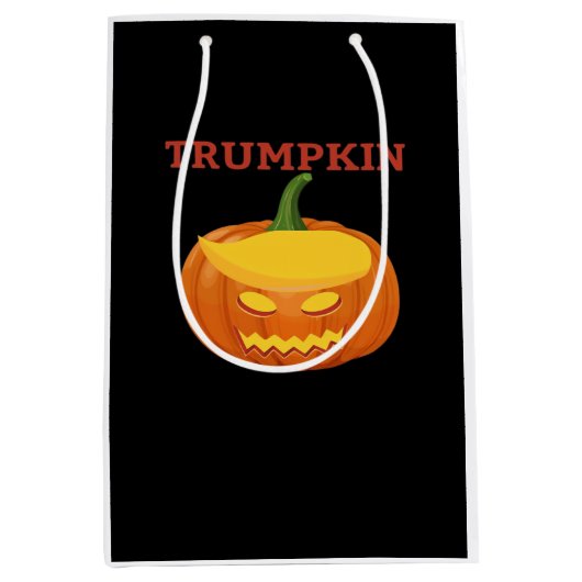 Trumpkin Jack-O-Lantern Classic Medium Cadeauzakje (Voorkant)