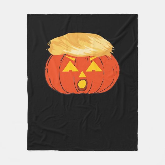 Trumpkin Jack O'Lantern Fleece Deken (Voorkant)