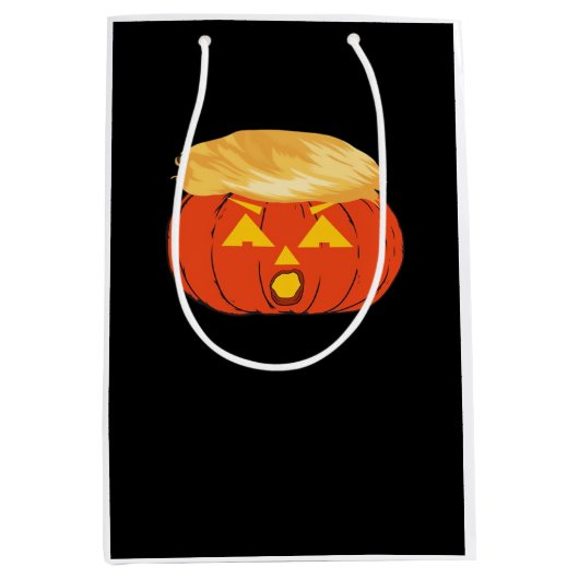 Trumpkin Jack O'Lantern Medium Cadeauzakje (Voorkant)