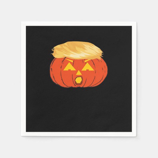 Trumpkin Jack O'Lantern Servet (Voorkant)