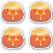 Trumpkin Jack O'Lantern Sticker (Voorkant)