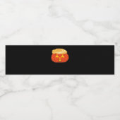 Trumpkin Jack O'Lantern Waterfles Etiket (Enkel label)