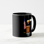 Trumpkin: Laten we Halloween weer een klassieker m Mok (Voorkant rechts)