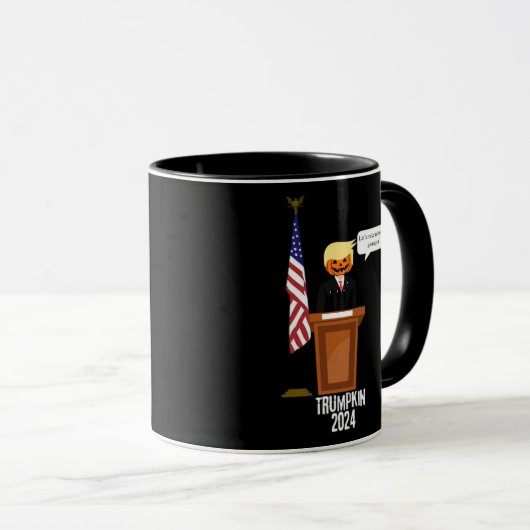 Trumpkin: Laten we Halloween weer een klassieker m Mok (Voorkant rechts)